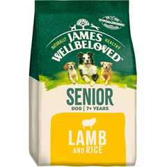 James Wellbeloved Senior Dry Dog Food - Lamb & Rice - 2kg